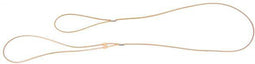 Hunter Showlijn Rond Leer Naturel - 4 mm x 140 cm