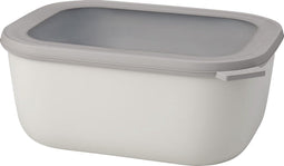 Mepal - Multikom Cirqula vershouddoos - 3000 ml - Rechthoekig - Nordic white