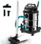 Cecotec Rockstar Wet & Dry Steel Max Pro - Stofzuiger - 1600 W - 30L - Grijs Zwart