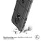 imoshion Hoesje Geschikt voor Nokia 7.2 / 6.2 Hoesje Siliconen - imoshion Rugged Shield Backcover - Zwart