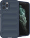 iMoshion Hoesje Geschikt voor iPhone 11 Pro Hoesje Siliconen - iMoshion EasyGrip Backcover - Donkerblauw