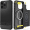 Spigen ACS06703 - Rugged Armor Magfit Case - Schokabsorberend - Zwart