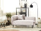 CHEVANNES - Chaise longue - Beige - Linkszijdig - Boucle