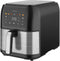 Inventum GF801HLDB - Airfryer - 1,5 kg 8 liter 1700W PFAS-vrij - zwart/rvs