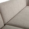 BePureHome Sloping Hoekbank Links - Chenille - Naturel - 77x274x225