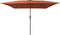 vidaXL - Vierkante - Tuinparasol - 295x245 - cm - Terracotta