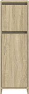vidaXL - Badkamerkast - 30x30x95 - cm - spaanplaat - sonoma - eikenkleurig