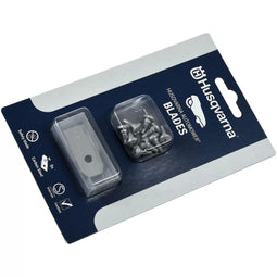 Husqvarna Automower replacement knife blades, carbon, for robotic lawnmowers, set of 9