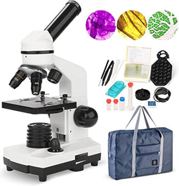 HUTACT - 100X-1000X Microscoop - Ontdek de Microscopische Wereld