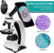 HUTACT - Microscoop - 40X-2000X Vergroting - Dubbele LED-verlichting