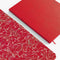 Brepols De Kempen - Notitieboek gelijnd 17 x 22 cm - 192 pagina's - Rood Poppy