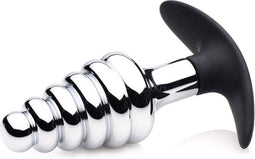 XR Brands AG176 - MS Dark Hive Metal & Silicone Anal Plug