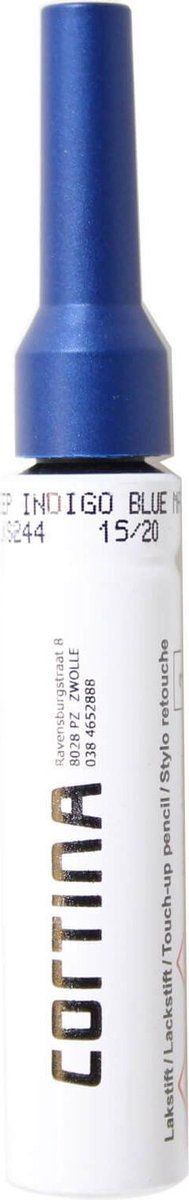 Cortina Lakstift Deep Indigo Blue Matt