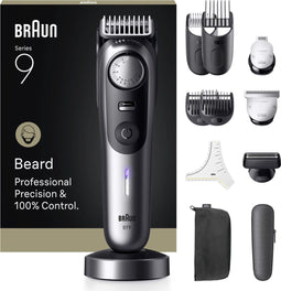 Braun Baardtrimmer Series 9 BT9560 - 12 Tools - 52 Lengtes - ProBlade - Chroom