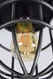 Urban Interiors Barn Plafondlamp Zwart - Metalen kooi - 12x22