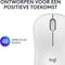 Logitech M240 - Draadloze Bluetooth Muis - Stille muis 90% minder klikgeluid - Wit