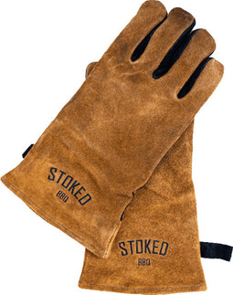 STOKED - BBQ Handschoenen - Leer/Suede
