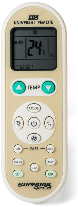 Superior Electronics - AirCo - Universele afstandsbediening - Handmatig en automatisch AAN/UIT functie