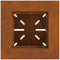 vidaXL - Vuurkorf - 48x48x40 - cm - Weerbestendig - Staal