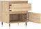 vidaXL - Nachtkastjes - 2 - st - 40x35x50 - cm - sonoma - eikenkleurig