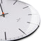Huygens - Dome25 Index - Wit - Wandklok - Stil - Quartz uurwerk