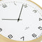 Huygens - Wood 25 Arabic - Wit - Wandklok - Stil - Quartz uurwerk