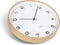 Huygens - Wood 45 Arabic - Wit - Wandklok - Stil - Quartz uurwerk