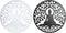 Wanddecoratie DKD Home Decor Metaal Boeddha Orientaals (100 x 1 x 100 cm) (2 Stuks)