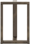 vidaXL - Eettafelpoten - 2 - st - T-vormig - 60x35x(72-73) - cm - staal - naturel