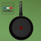 Tefal Renew Black ON - Keramische Koekenpannenset - Ø24 & Ø28 cm - PFAS-vrij - Geschikt voor Inductie