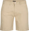 Cappuccino Italia Chino Short - Heren Short - Katoen Elastaan - Beige - M