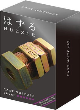 Huzzle Breinbreker Cast Nutcase Brons