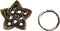 Huzzle Breinbreker Cast Square 11,8 Staal Zilver/goud