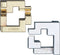 Huzzle Cast Puzzle - Cross***