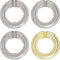 Huzzle Puzzel Cast Cyclone Junior Zink Zilver/goud 4-delig