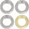 Huzzle Puzzel Cast Cyclone Junior Zink Zilver/goud 4-delig
