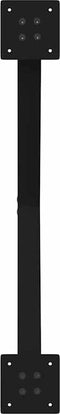 vidaXL - Salontafelpoten - 2 - st - X-vormig - 70x(42-43) - cm - staal - zwart