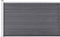 vidaXL - Schutting - 526x106 - cm - HKC - grijs