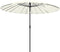 vidaXL - Parasol - met - aluminium - paal - 270 - cm - zandwit