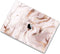Lunso Geschikt voor MacBook Pro 13 inch M1/M2 (2020-2022) cover hoes - case - Marble Vera