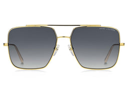 THE MARC JACOBS Zonnebril (MARC486/S) - Volledig omrand - Goudkleurig met grijze lenzen