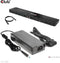 Club 3D - USB Gen1 Type-C Dock - Triple Display DP Alt mode HDMI 2.0a PD Charging 120W