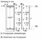 Siemens KI96NVFD0 - Koel/vriescombinatie IQ300 - NoFrost 215/75 liter - 1 hyperFresh-lade