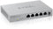 ZyXEL MG-105 - 5-poorts 2,5 Gb unmanaged switch - Plug-n-play 25 Gbps schakelcapaciteit