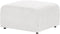 FALSTERBO - Modulaire tweezitsbank met ottomaan - Wit - Corduroy