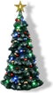 Lemax - Snowy Christmas Tree 16.5 cm - Met Licht