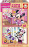 Educa - puzzel hout 2 x 25 stuks - Minnie