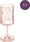 Koziol - Club No. 4 - Superglas Wijnglas - 350ml - Helder - Kunststof - 6 stuks