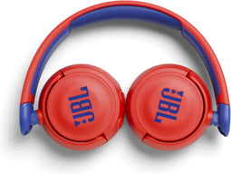 JBL JR310BT - Draadloze kinderkoptelefoon - Veilig geluid tot 85dB - Blauw en Rood