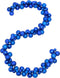 vidaXL - Kerstslinger - ballen - 175 - cm - polystyreen - blauw